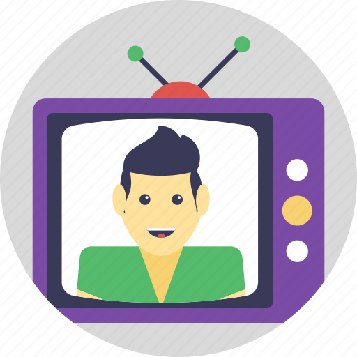 Antenna tv, retro tv, tv, tv set, vintage tv icon - Download on Iconfinder