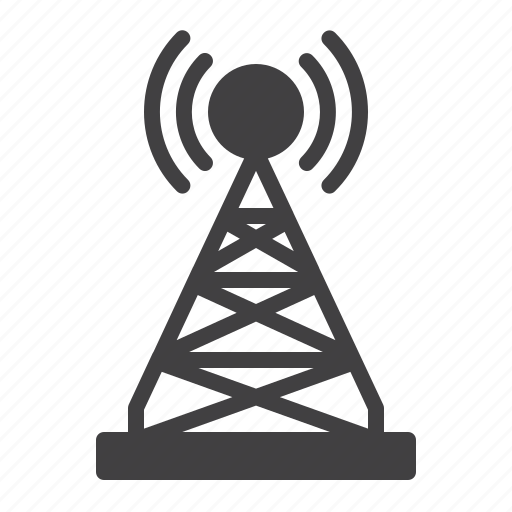 Antenna, communication, radio, tower icon - Download on Iconfinder