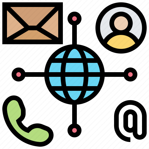 Address, communication, contact, information, international icon - Download on Iconfinder