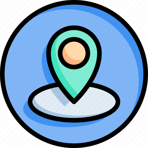Communication, gps, location, map, navigation, network, pin icon - Download on Iconfinder