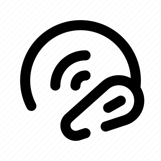 Earphone, hear, listen, wireless icon - Download on Iconfinder