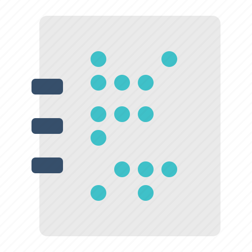 Alphabet, book, braille, text icon - Download on Iconfinder