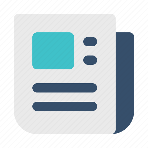 News, newspaper, paper, tabloid icon - Download on Iconfinder