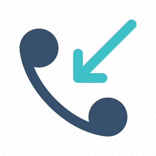 Call, in, incoming, phone icon - Download on Iconfinder