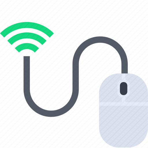 Communication, wifi, connection, mouse icon - Download on Iconfinder
