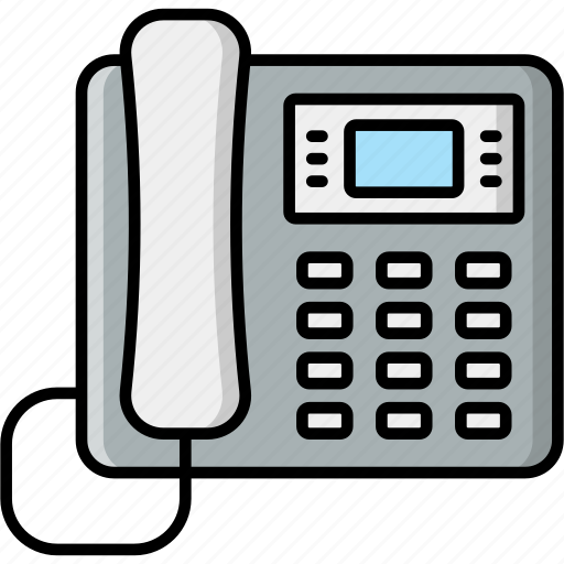 Telephone, landline, phone icon - Download on Iconfinder
