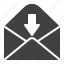 receive, e, mail, incoming, message 