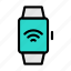 android, watch, wifi, signal, gadget 