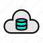 cloud, database, server, storage, internet 