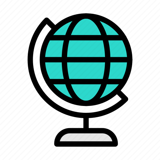 Globe, world, map, communication, online icon - Download on Iconfinder