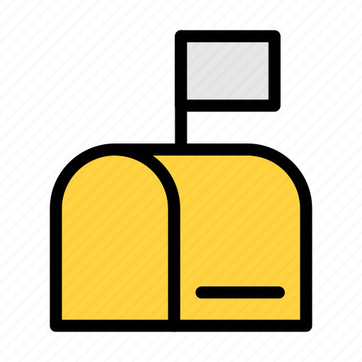 Mailbox, letter, communication, envelope, board icon - Download on Iconfinder
