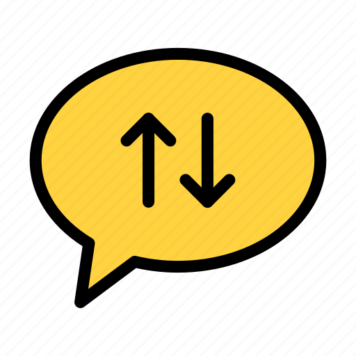 Message, comment, upload, download, inbox icon - Download on Iconfinder
