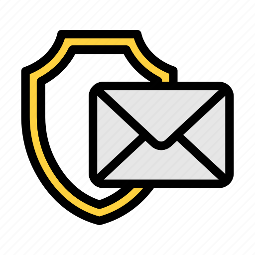 Message, security, shield, mail, inbox icon - Download on Iconfinder