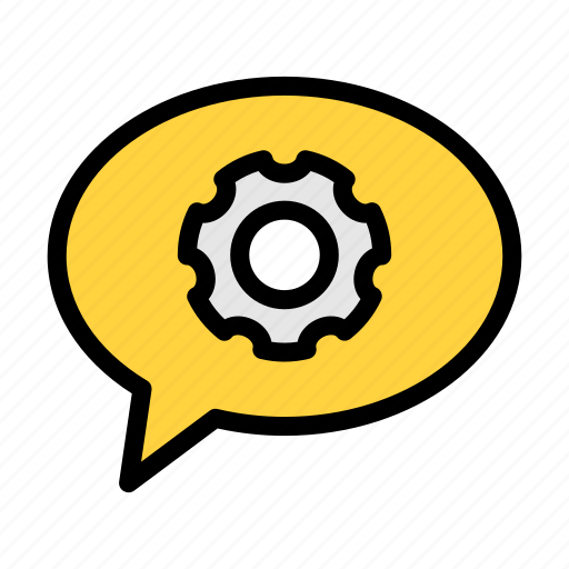 Message, setting, support, communication, configuration icon - Download on Iconfinder