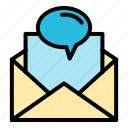 communication, message, letter, chat, paper, envelope, mail