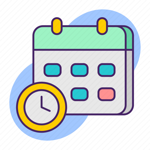 Date, calendar, schedule, time, event, clock, celebration icon - Download on Iconfinder