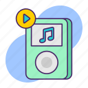 music-player, recorder, microphone, audio, sound, multimedia, music, device, mp3 player