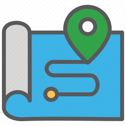 Communication, direction, gps, map, media icon - Download on Iconfinder