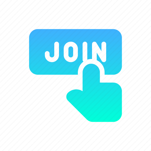 Join, finger, marketing, button icon - Download on Iconfinder