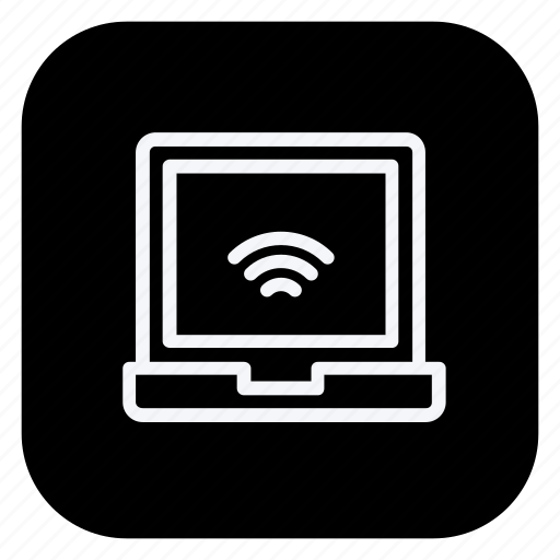 Communication, device, eletronic, network, wifi, wireless, laptop icon - Download on Iconfinder