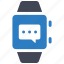 email, message, smartwatch 