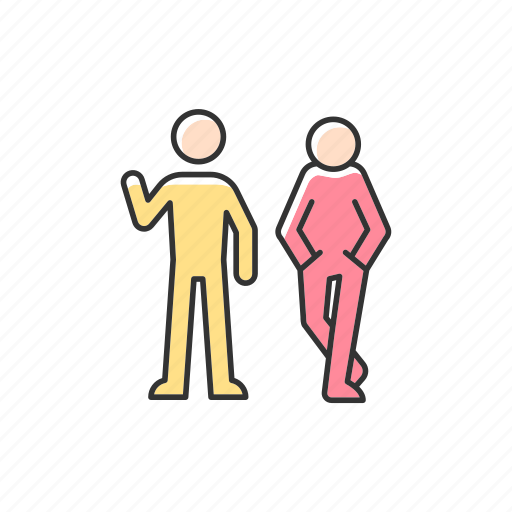 Posture, person, talking, behavior icon - Download on Iconfinder