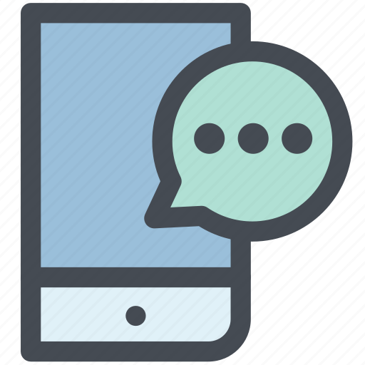Chat, communication, conversation, message, mobile, sms, text message icon - Download on Iconfinder