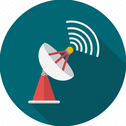 Antenna, dish, dish antenna, satellite, space, wireless, communication icon - Download on Iconfinder