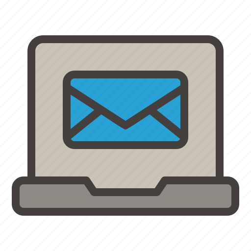 Computer, email, envelope, laptop, mail, message icon - Download on Iconfinder