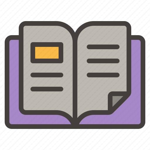 Magazine, book, library, read, journal, leisure, education icon - Download on Iconfinder