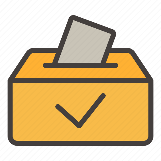 Vote, voting, election, democracy, check mark, box icon - Download on Iconfinder