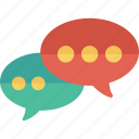 bubble, chat, conversation, message