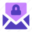 mail, locked, email, protection, secure, encryption, privacy 