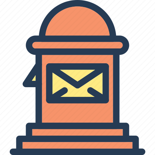 Communication, letterboxe, mail, postbox icon - Download on Iconfinder