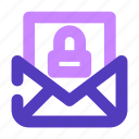 mail, locked, email, protection, secure, encryption, privacy