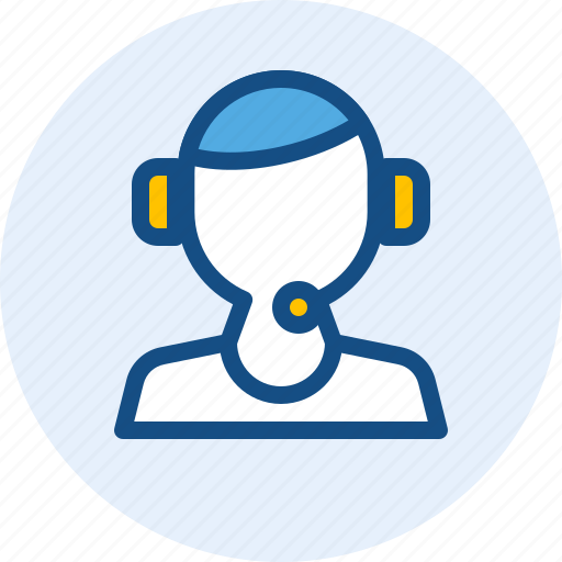 Call, center, communication, man icon - Download on Iconfinder