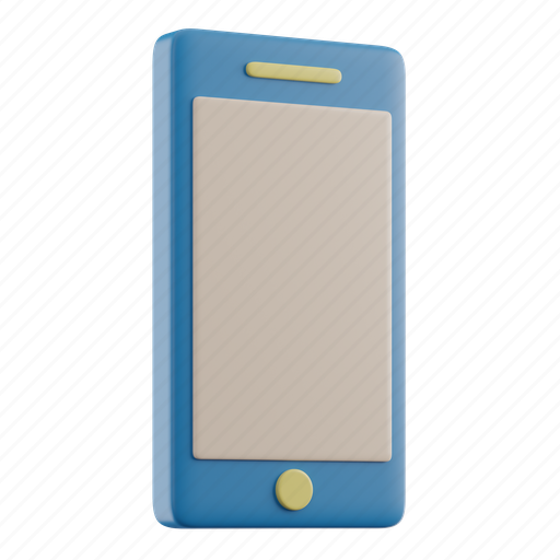 Smartphone, mobile, phone, technology, device, communication 3D illustration - Download on Iconfinder