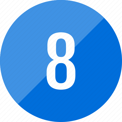 Eight, number, numero icon - Download on Iconfinder