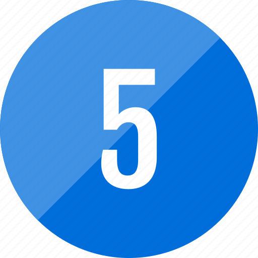 Five, number, numero icon - Download on Iconfinder
