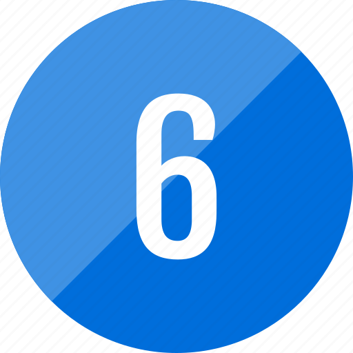 Number, numero, six icon - Download on Iconfinder