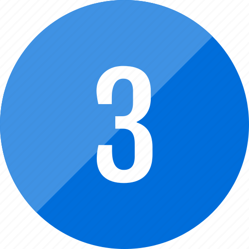 Number, numero, three icon - Download on Iconfinder