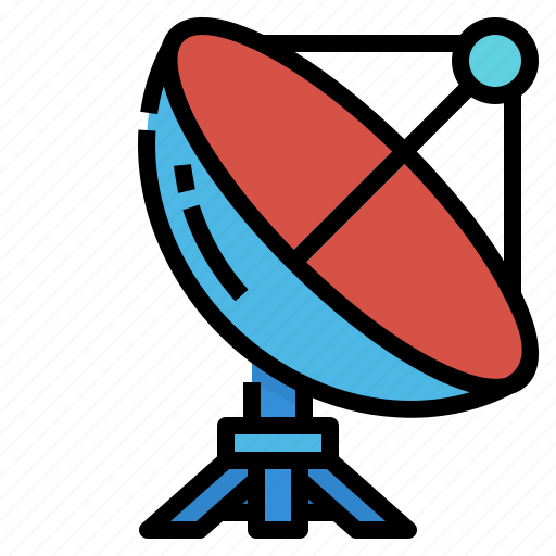 Antenna, communications, dish, receiver, signal icon - Download on Iconfinder