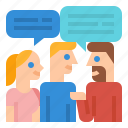 chat, communicate, communications, group, social
