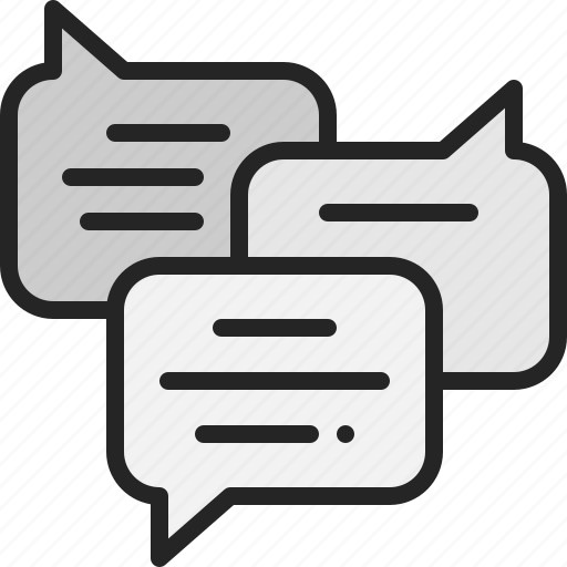 Speech, bubble, talking, conversation, speak, balloon, chat icon - Download on Iconfinder
