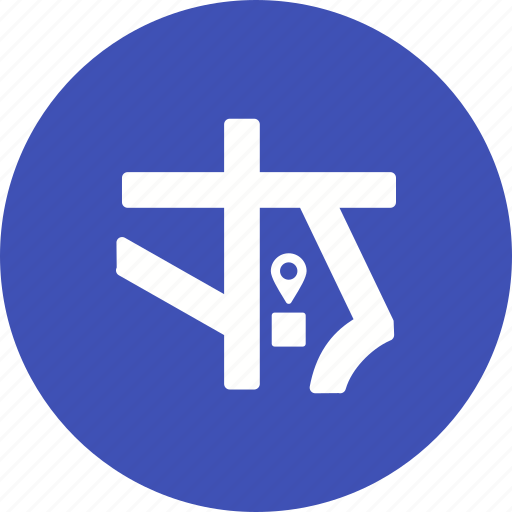City, map, navigation, road, street, town, travel icon - Download on Iconfinder
