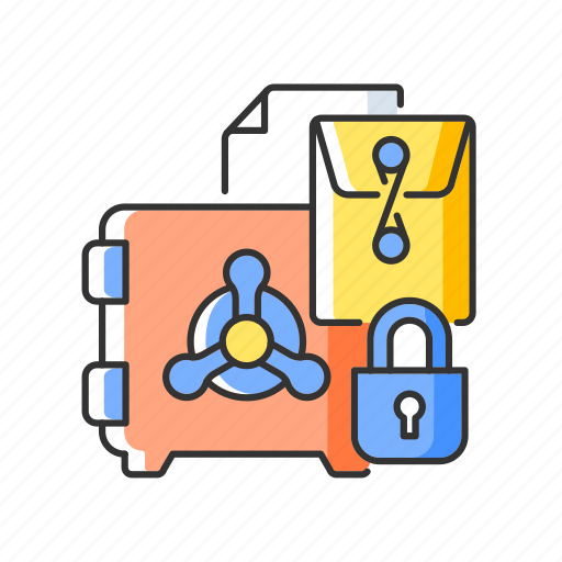 Bank, safety, protection, lock, security icon - Download on Iconfinder