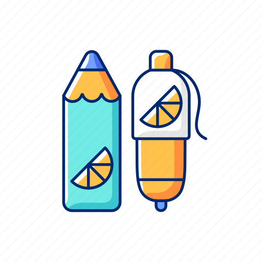 Materials, pencils, pen, print icon - Download on Iconfinder
