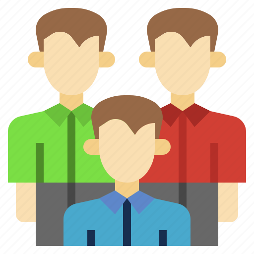 Employees, group, member, team, teamwork, work, working icon - Download on Iconfinder