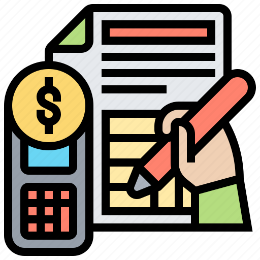 Accountant, budget, document, financial, tax icon - Download on Iconfinder