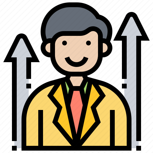 Chief, executive, hierarchy, leader, president icon - Download on Iconfinder